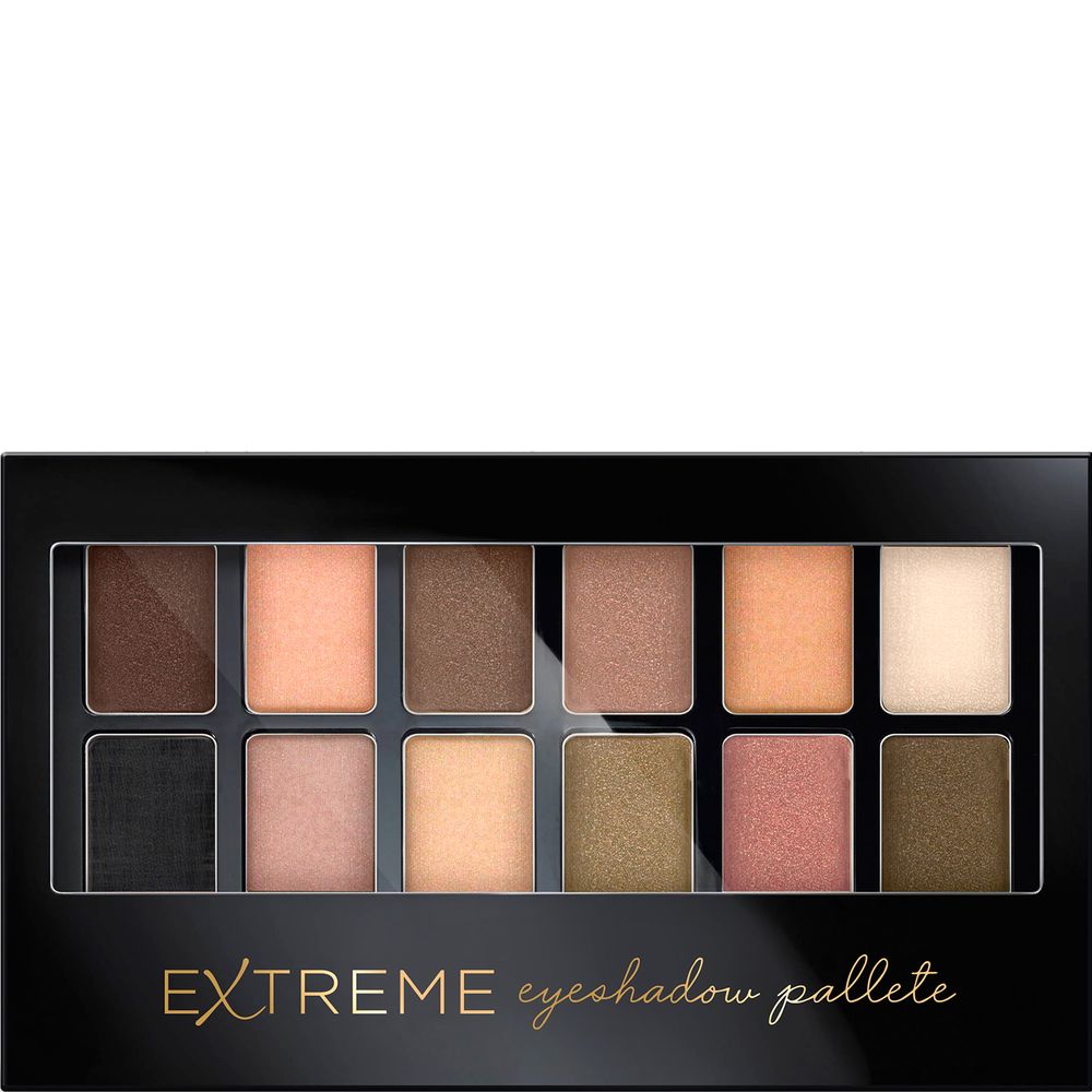 Paleta Extreme 12 Sombras De Ojos Dorados - getthelookar