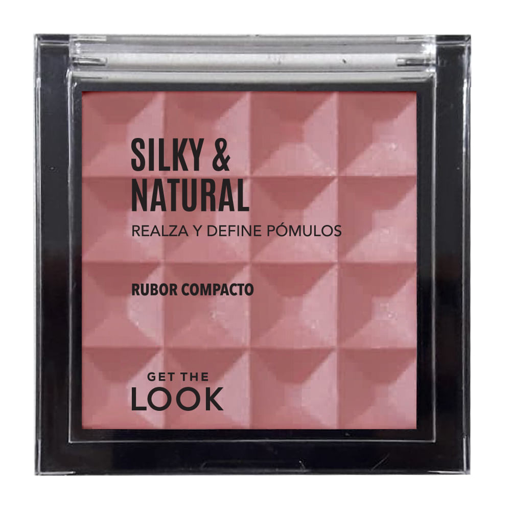 Rubor Compacto Get the Look Silky & Natural - getthelookar