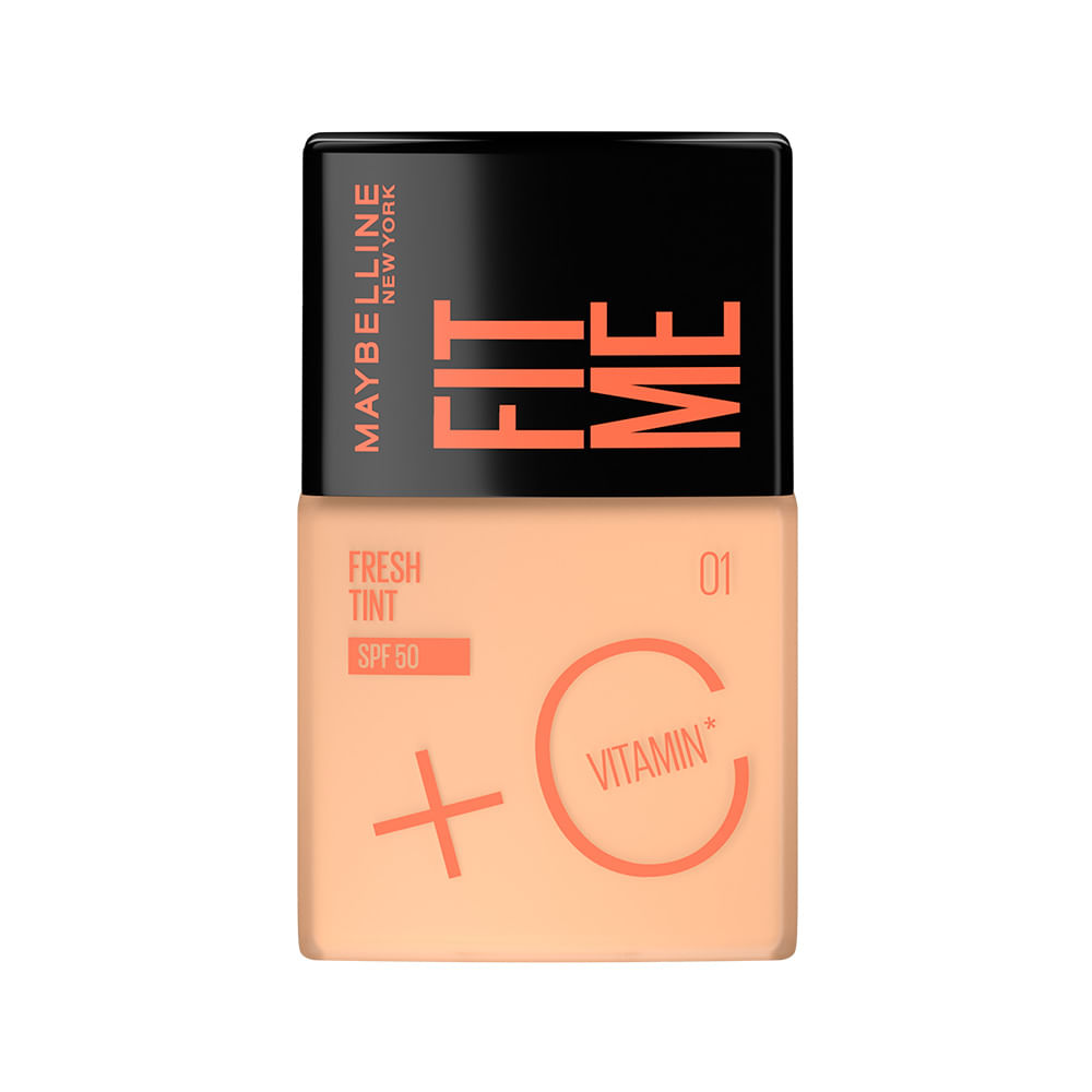 Base Líquida Maybelline Fit Me Fresh Tint Spf 50 - getthelookar